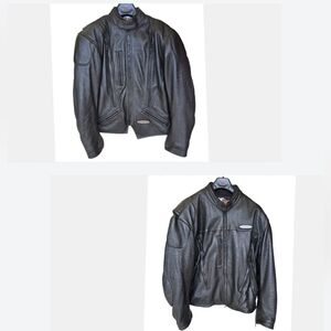 Men's & Women's Leather Harley-Davidson FXRG Motorcycle Jackets M XXL W Sm 4-6